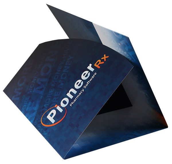 PioneerRX Pocket Folder (Open Angle View)