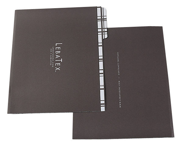 Custom File Folders Printed for LebaTex