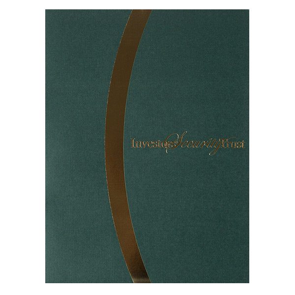 Investors' Security Trust Pocket Folder (Front Cover View)