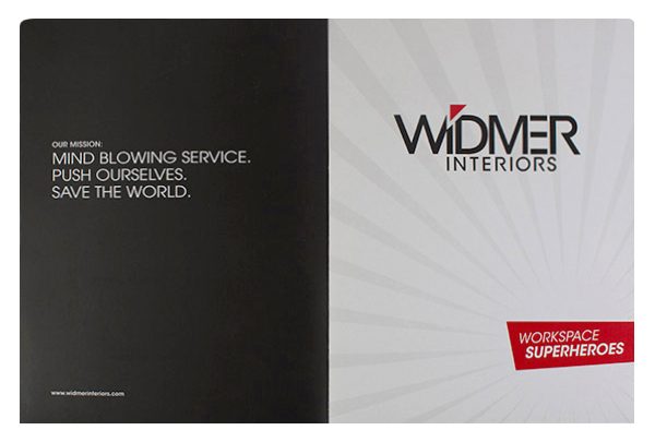 Widmer Interiors Pocket Folder (Back Flat View)