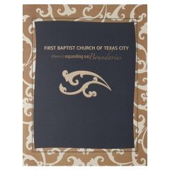 First Baptist Church of Texas City Pocket Folder (Front Cover View)