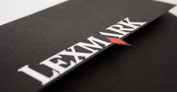 Lexmark Pocket Folder & Mailer Designs (Die Cut Flap View)