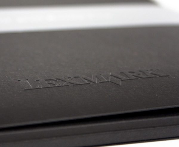 Lexmark Pocket Folder & Mailer Designs (Embossed View)