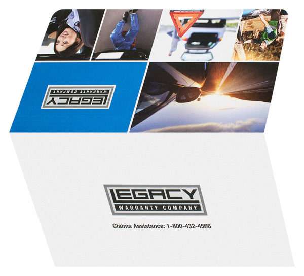 Legacy Warranty Company Document Folder (Top Open View)
