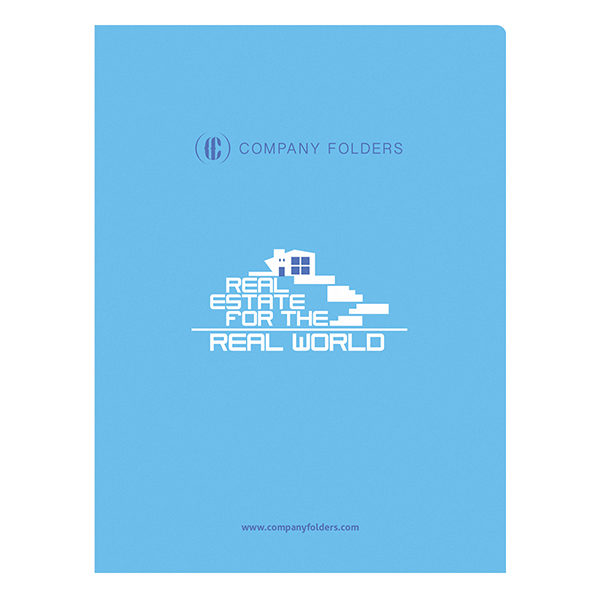 Real World Real Estate Presentation Folder Template (Front Cover View)
