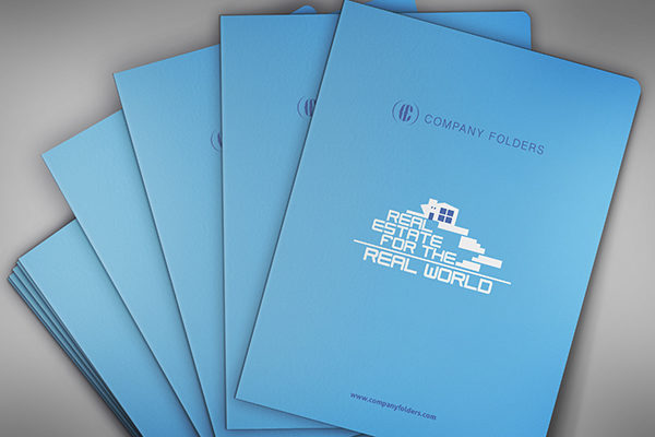 Real World Real Estate Presentation Folder Template (Spread View)