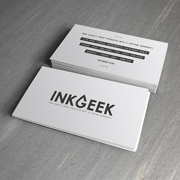 Business Card Design - Ink Geek