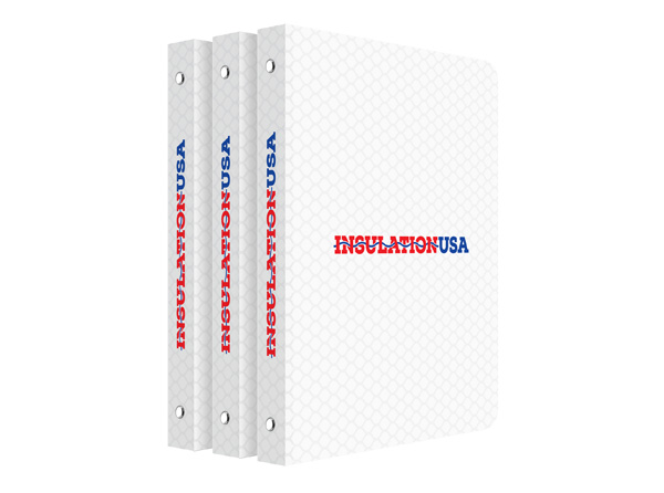 9x12 Letter-Size Binders Custom Printed from $2.47 | 3-Ring Binders