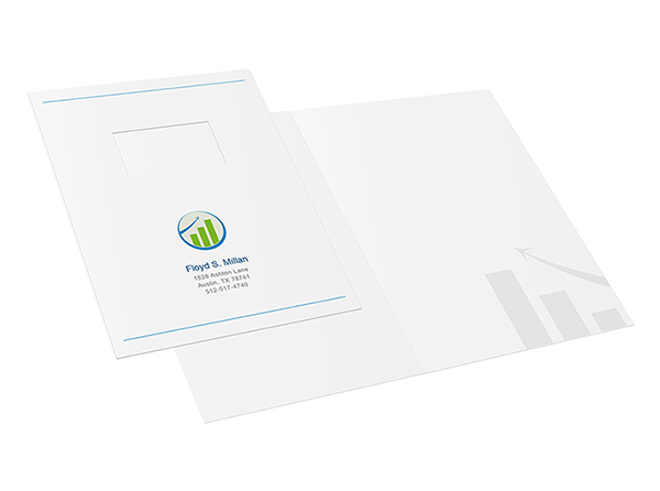 Letter Size (9x12) Report Covers | Custom Printed