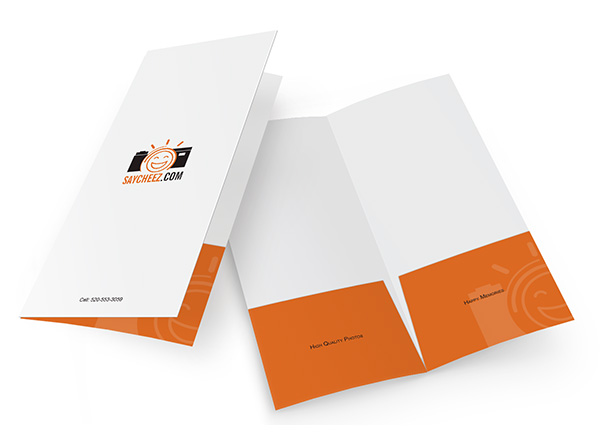 Small Presentation Folders & Custom Mini Folder Printing