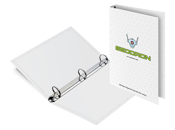 Edge Binders | Custom Turned Edge Binders Printed