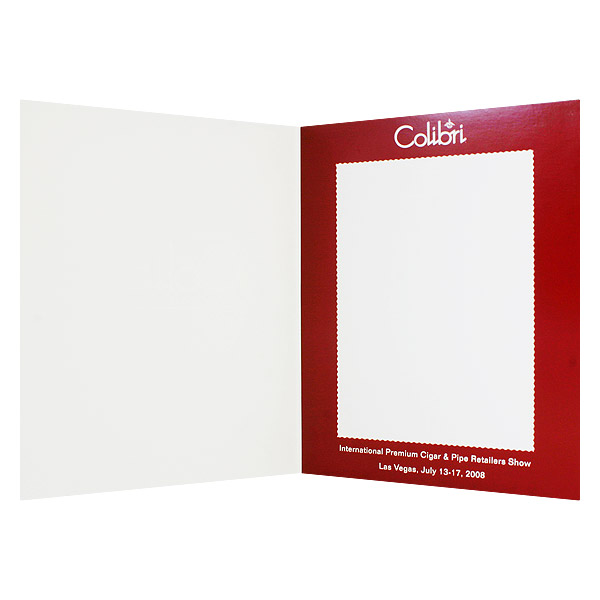 Custom Printed Portrait 5x7 Paper Photo Folders