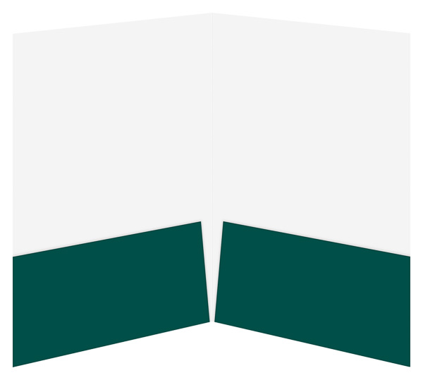 Full Color Presentation Folders, 4Color Process 2Pocket Folder Printing