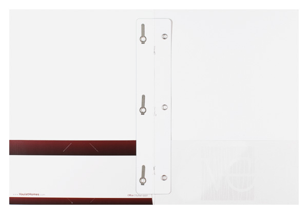 Custom Printed Square Corners Two Pocket Presentation Folder