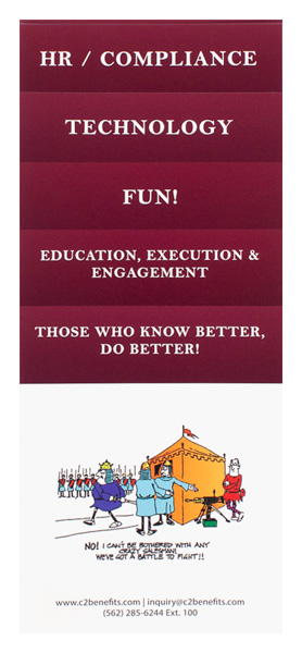 C2 Employee Benefits (Stack of Two Front and Back View)