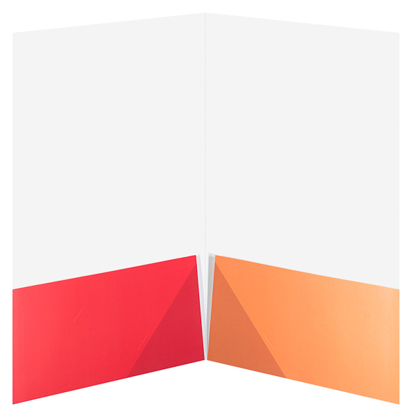 Custom Printed Legal Size Two Pocket Folder w/ Square Corners
