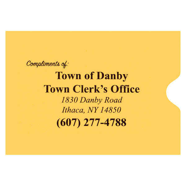 Town of Danby (Front View)