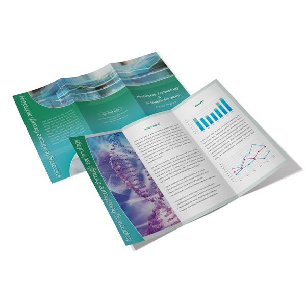 Healthcare Technology & Software Services (Stack of Two Front and Back View)