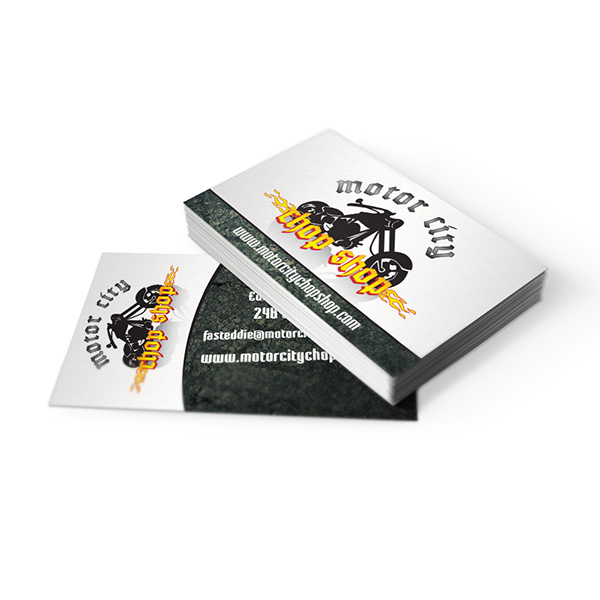 Motor City Chop Shop (Stack of Two Front and Back View)