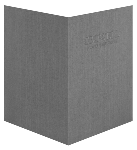 Custom Printed 6x9 2 Pocket Small Presentation Folder