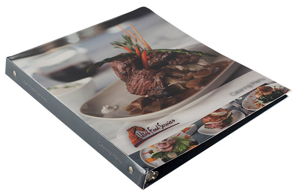 Catering Menu Binder