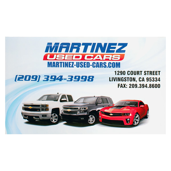 Martinez Used Cars (Front View)
