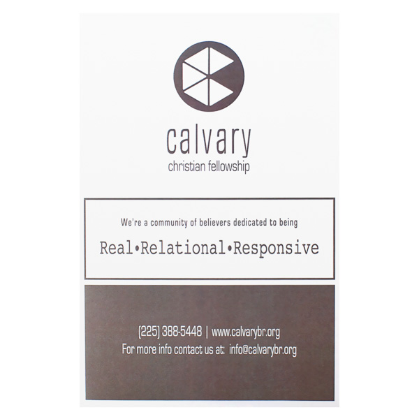 Calvary Christian Fellowship (Front View)