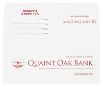 Quaint Oak Bank (Back Flat View)