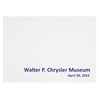 Walter P. Chrysler Museum (Front View)