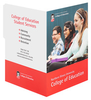 Northern Illinois University College of Education (Back and Front Open View)