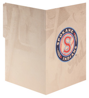 Spokane Indians (Back and Front Open View)