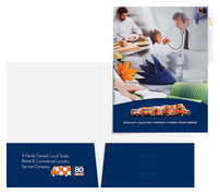 Your Linen Service (Stack of Two Front and Inside View)