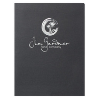 Letter Size Folders Design for Jim Gardner and Company