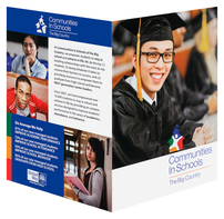 Communities in Schools (Back and Front Open View)