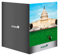 Golf Course Superintendents Association of America (Back and Front Open View)