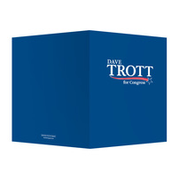 Dave Trott for Congress (Back and Front Open View)