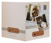 Paws & Remember (Back and Front Open View)