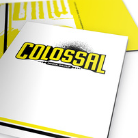 Colossal Media Group (Stack of Two Front and Back View)