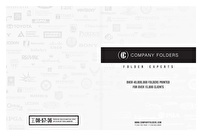 Company Folders, Inc. (Back Flat View)