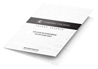 Company Folders, Inc. (Front Angled Open View)