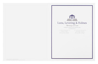 Luna, Levering & Holmes (Back Flat View)