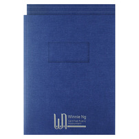 Branded Folded Report Covers for Winnie Ng