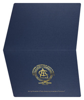 International Association of Chiefs of Police (Back and Front Open View)
