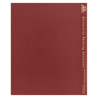 Promotional File Folders for University Housing Solutions