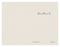 Abraxas Abstract, Inc. (Back Flat View)