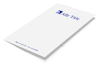 Ally Title (Front Angled Open View)