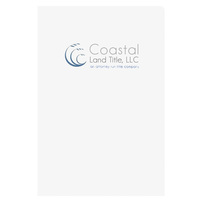 Legal Size Folders Printed for Coastal Land Title, LLC