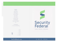 Security Federal Savings Bank (Back Flat View)