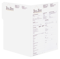 Title Town Settlements (Back and Front Open View)