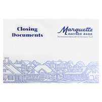 Promotional Envelopes for Marquette Savings Bank